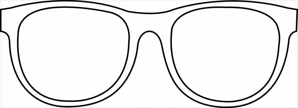 Coloring glasses for kids