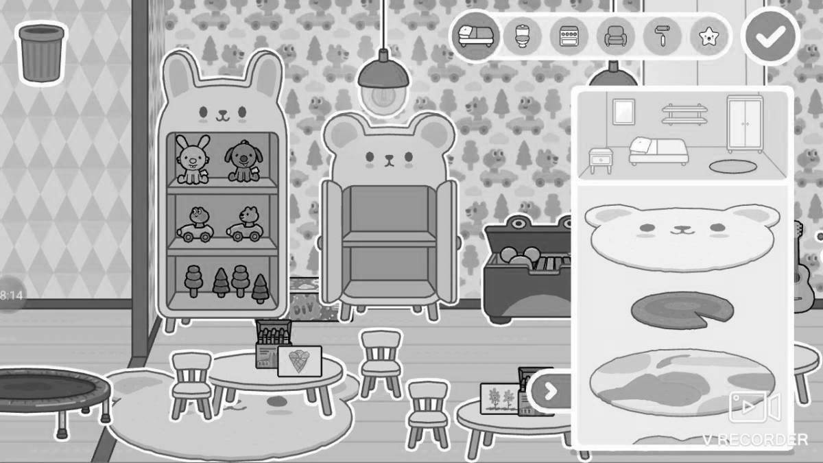 Photo Bold modern furniture cutout