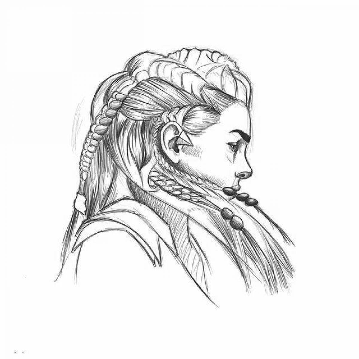 Bright coloring horizon zero dawn