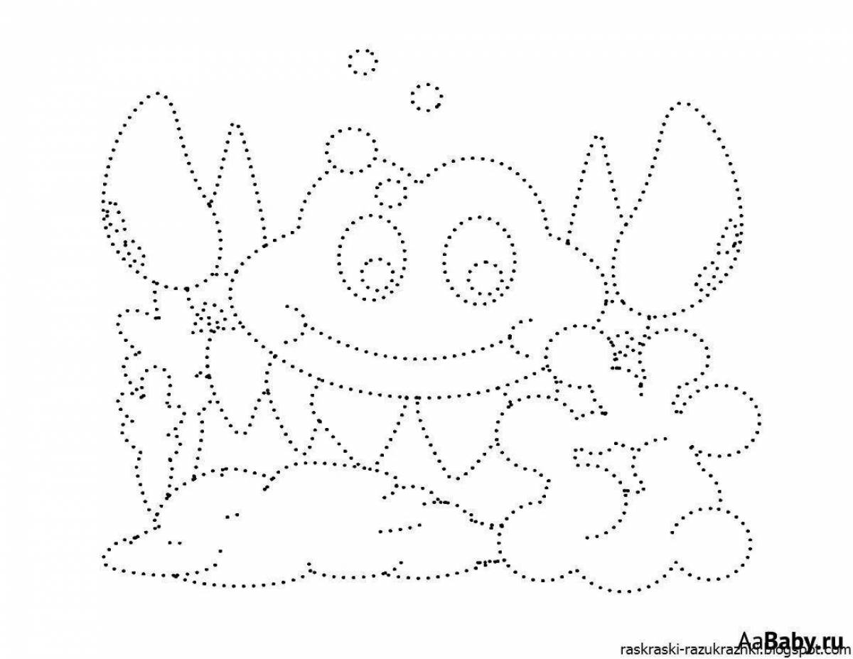 Coloring circle coloring page