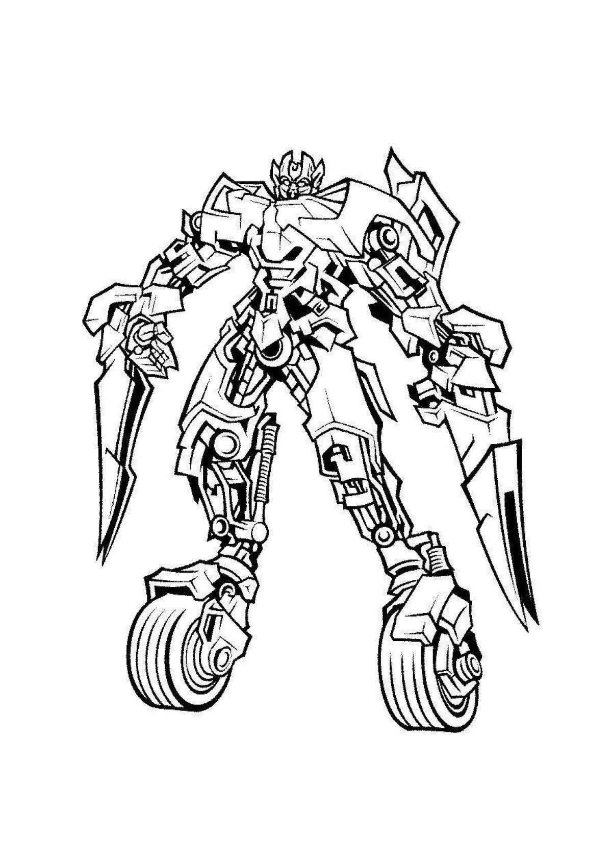 Majestic Decepticons coloring page