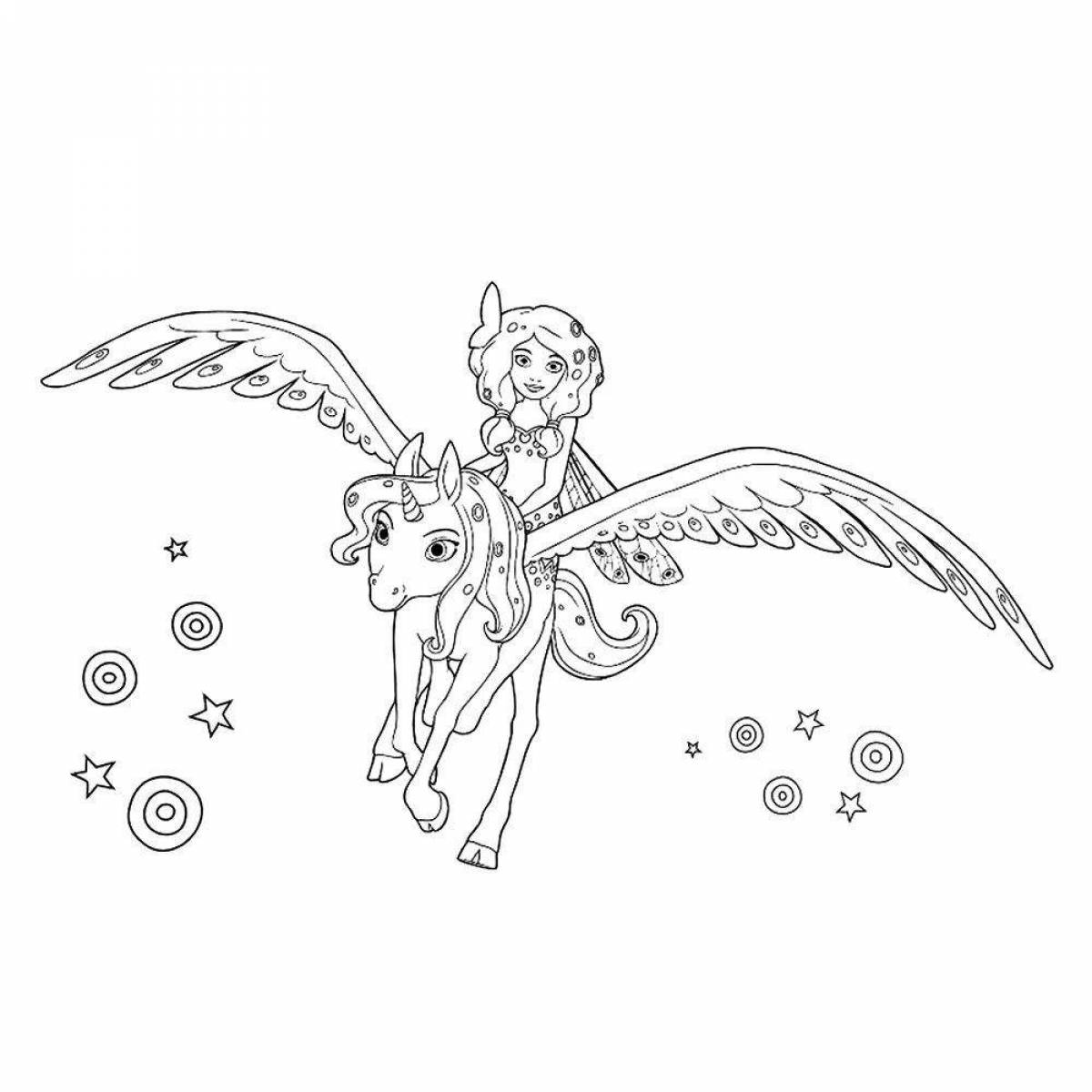 Sweet oncho coloring page