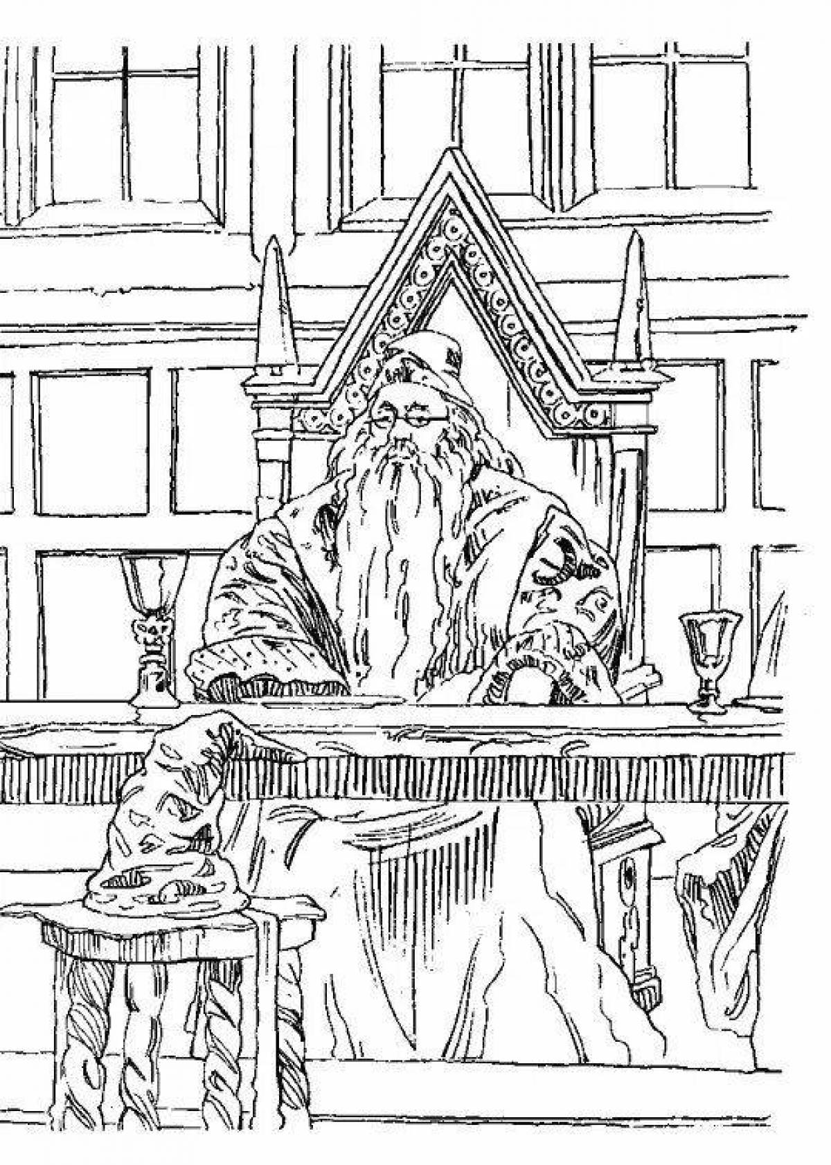 Dumbledore's excellent coloring book