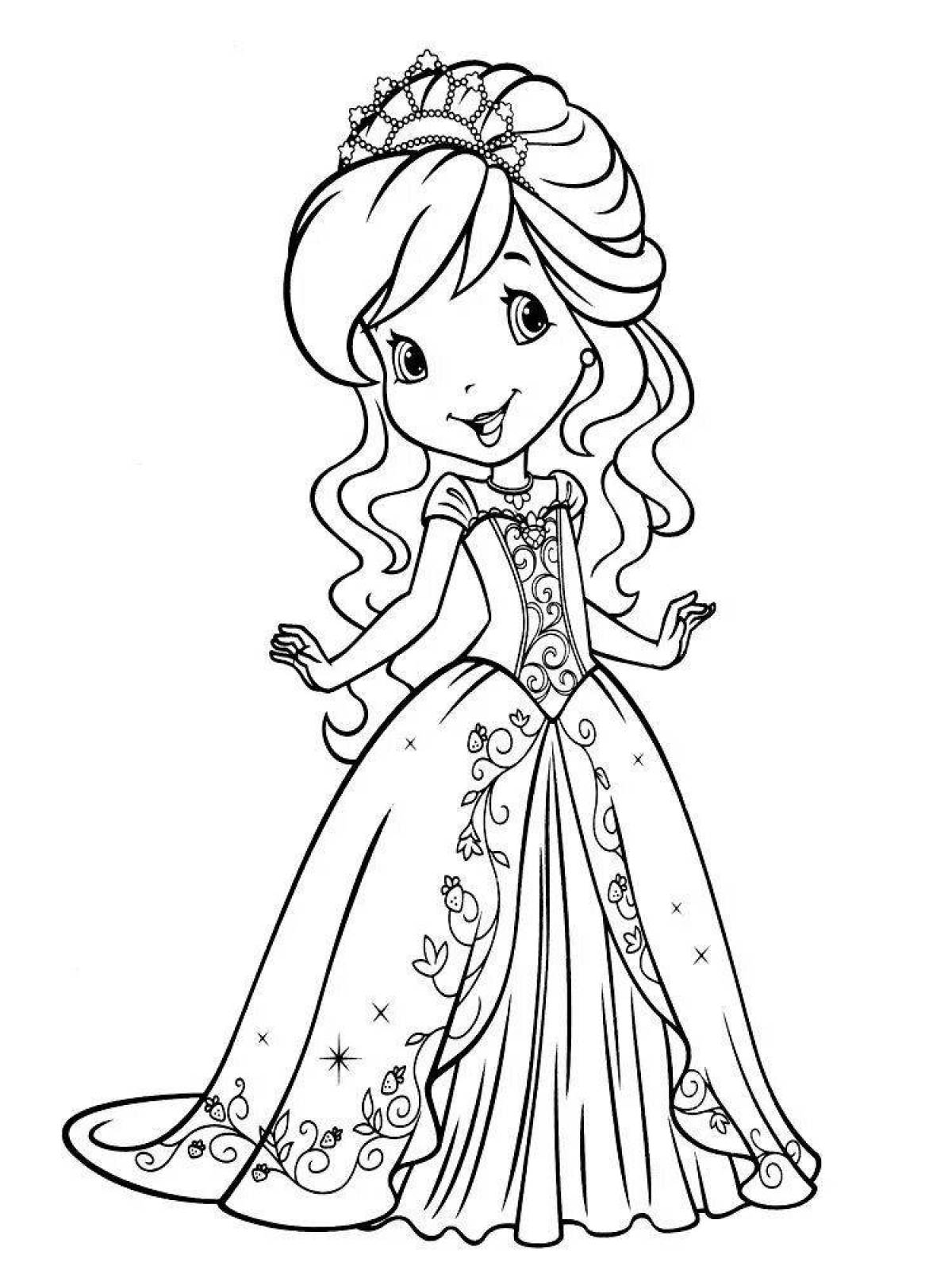 Glowing valberis coloring page