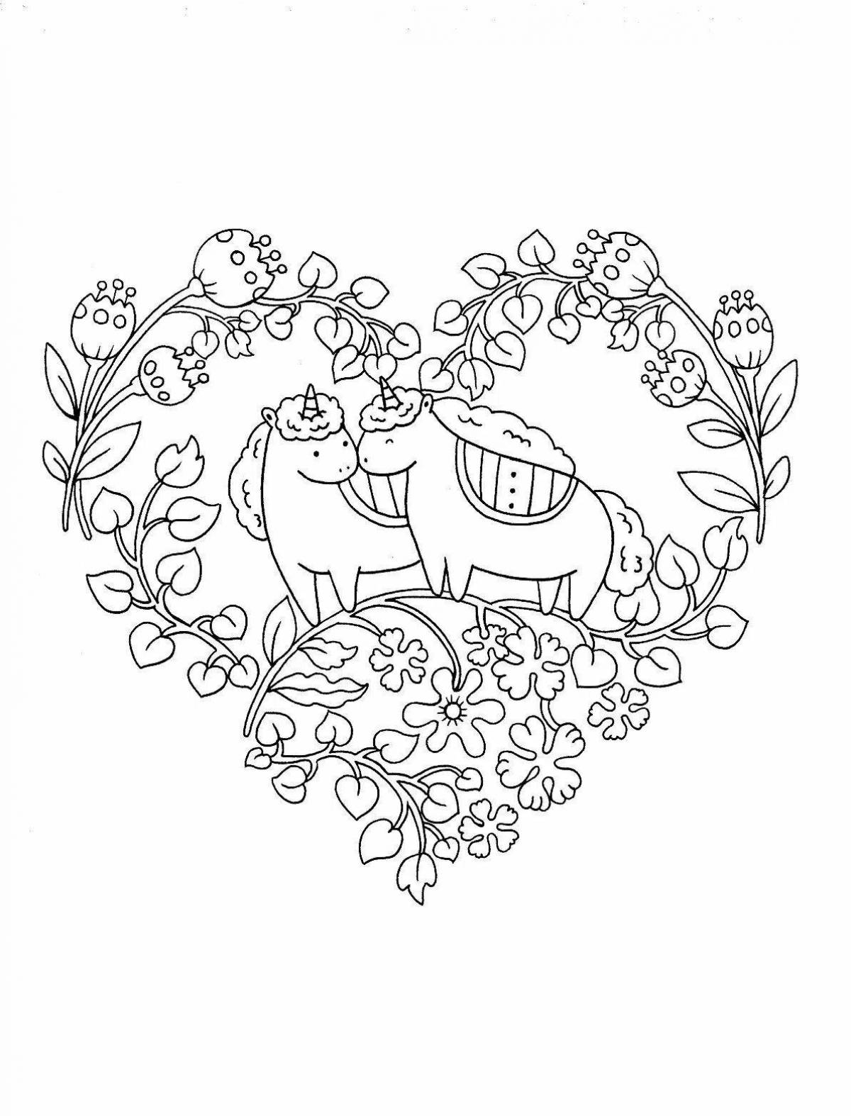 Million bears cozy coloring page