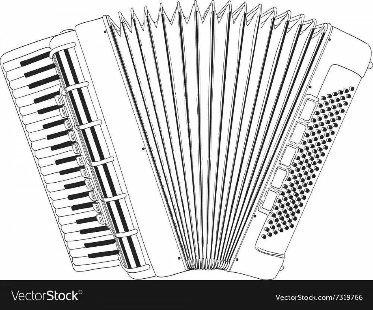 Great musical instruments for button accordion with names for children