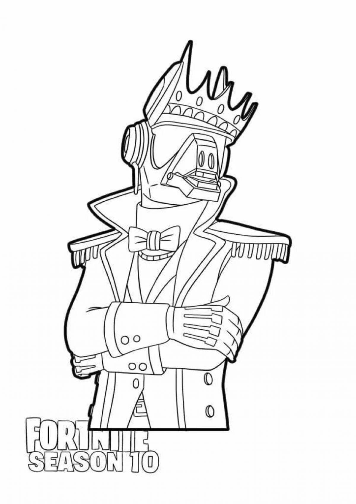 Cute banana coloring fortnite