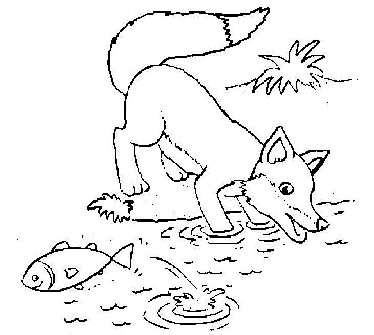 Great gray neck coloring page for kids