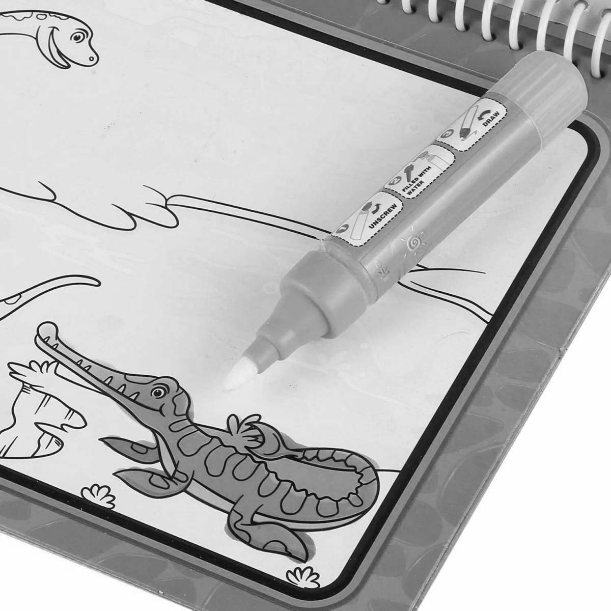 Photo Soda water marker coloring page