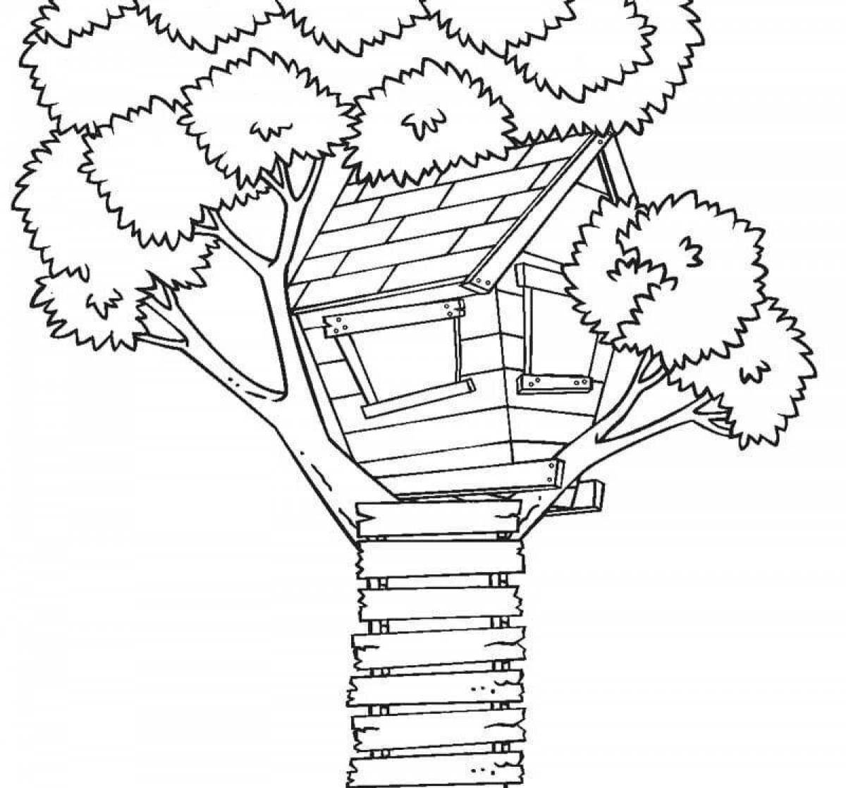 Delightful treehouse