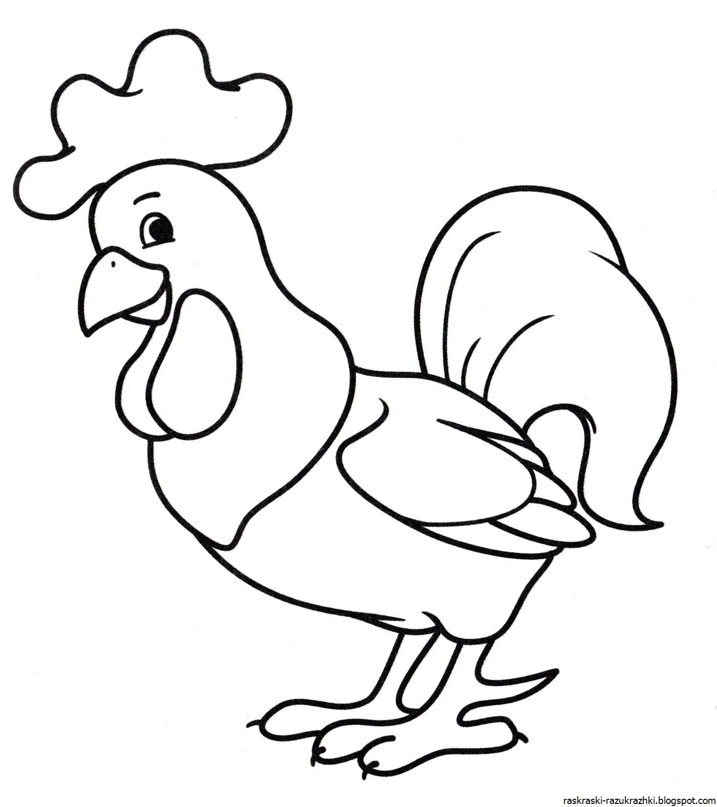 Петушок для малышей 2 3 лет #13