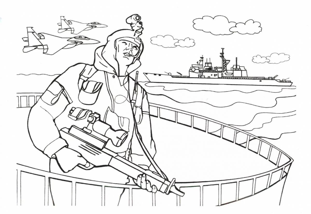 Coloring Pages Soldiers for children 6 7 years old (32 pcs) - download ...