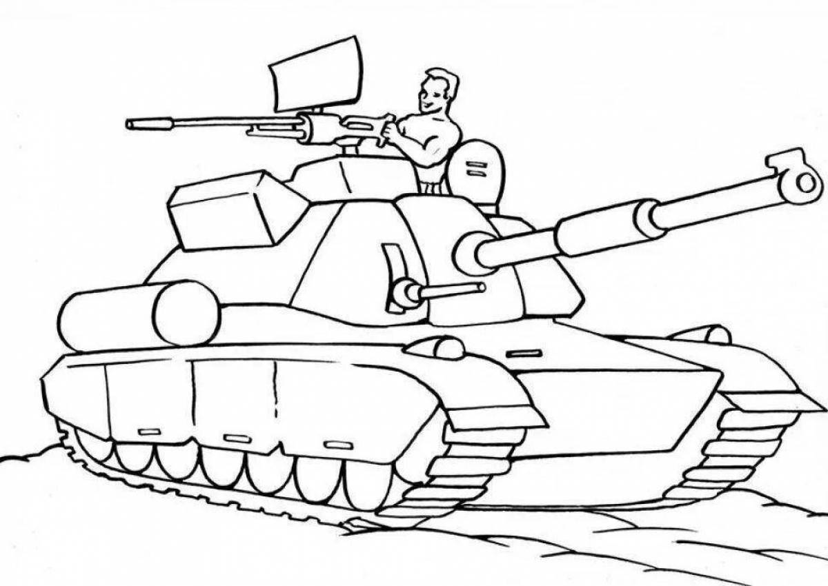 Солдат и танк #2