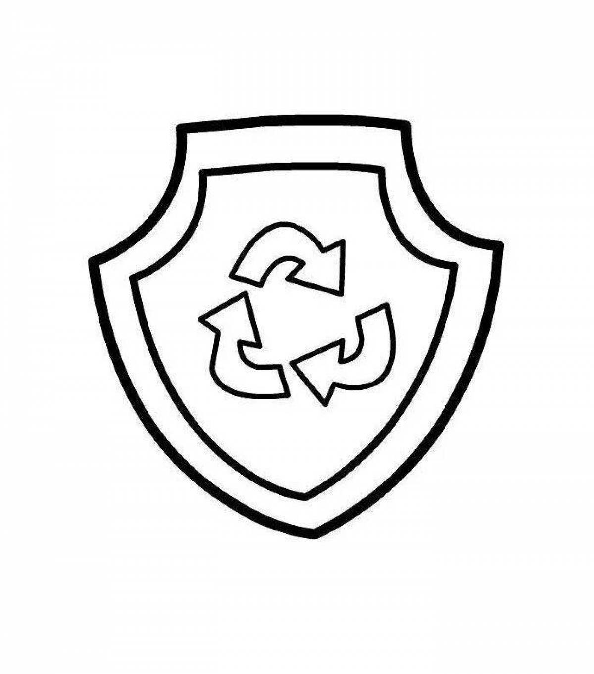 Великолепная раскраска paw patrol icons