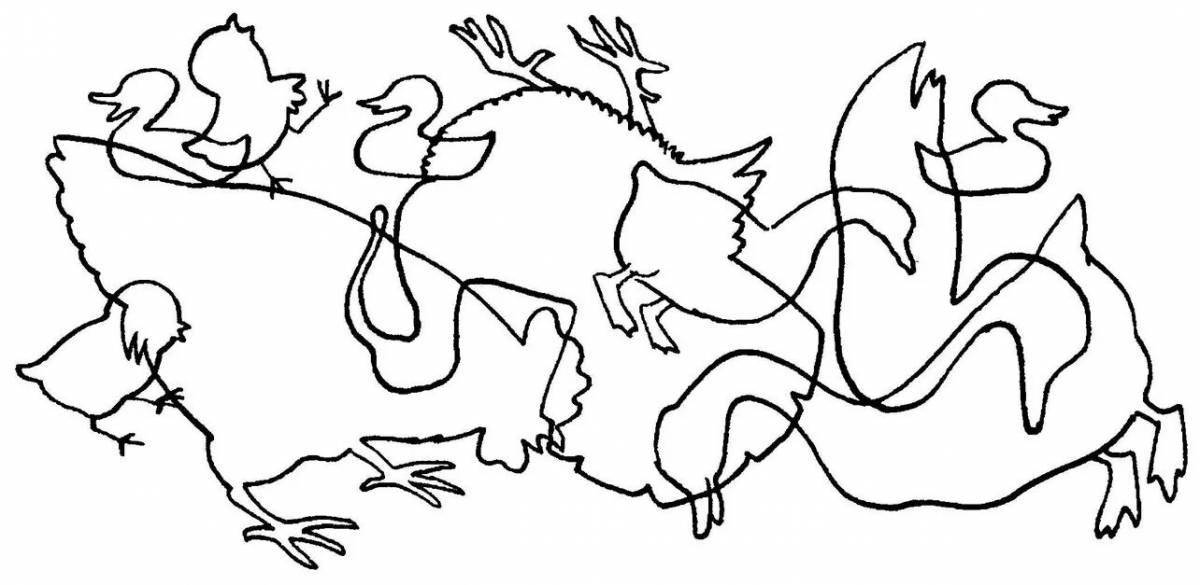 Coloring inspiration confusion