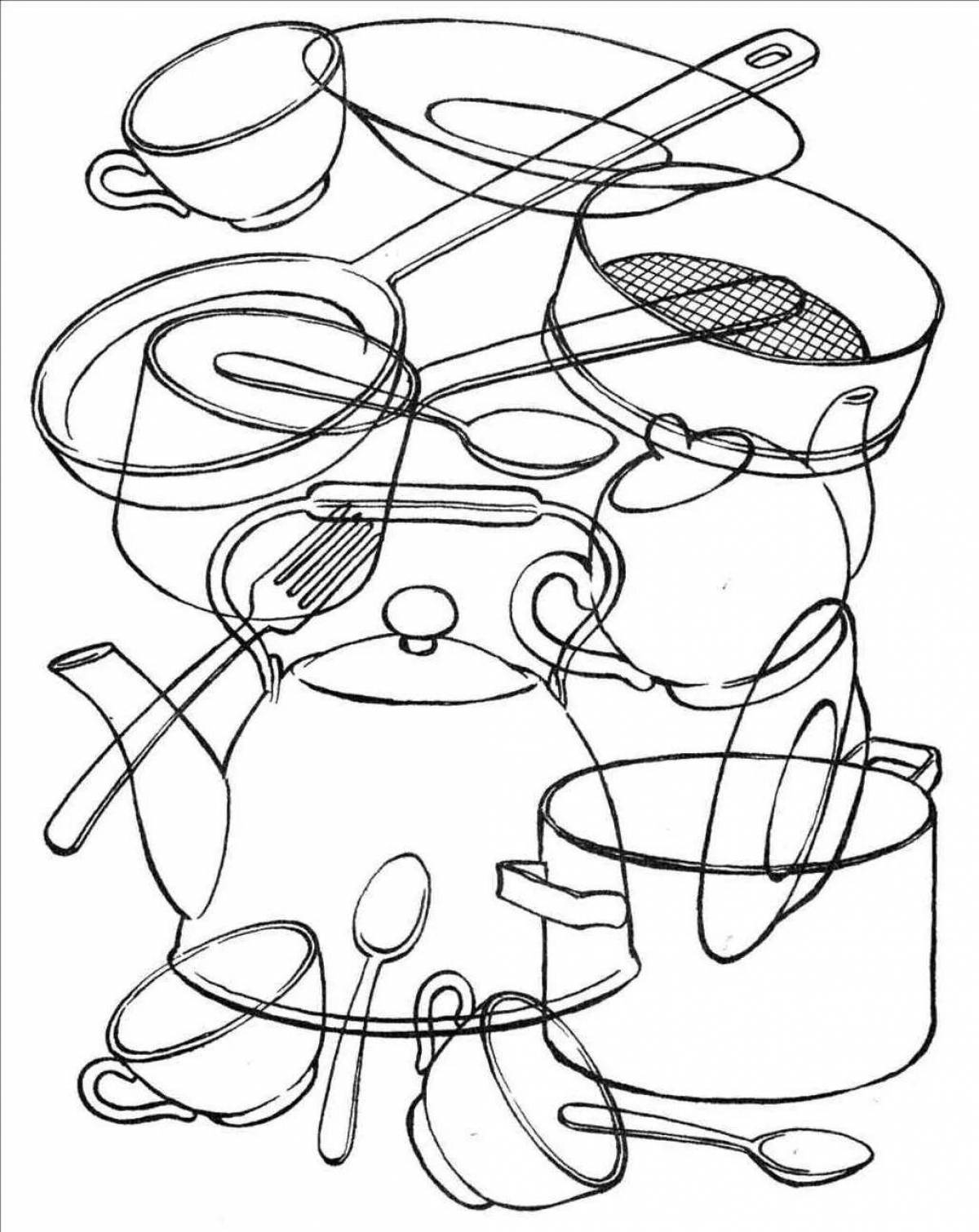 Exciting coloring confusion