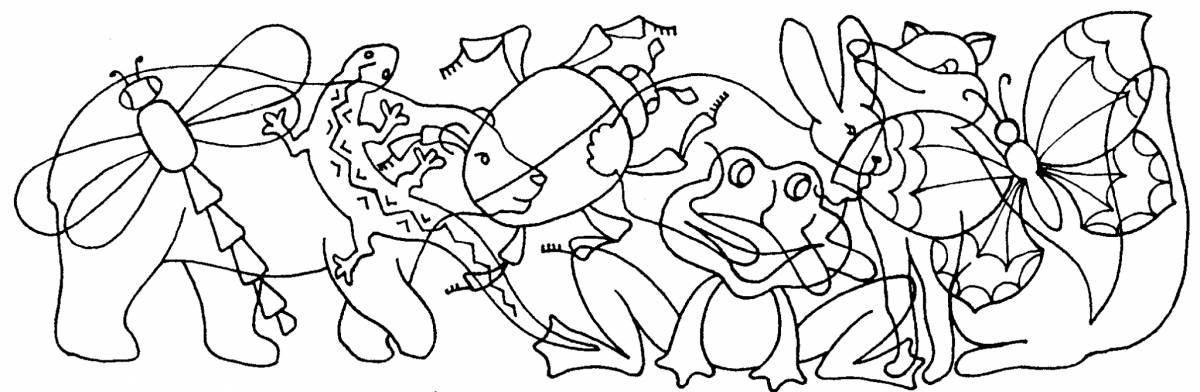 Amazing Confusion coloring page