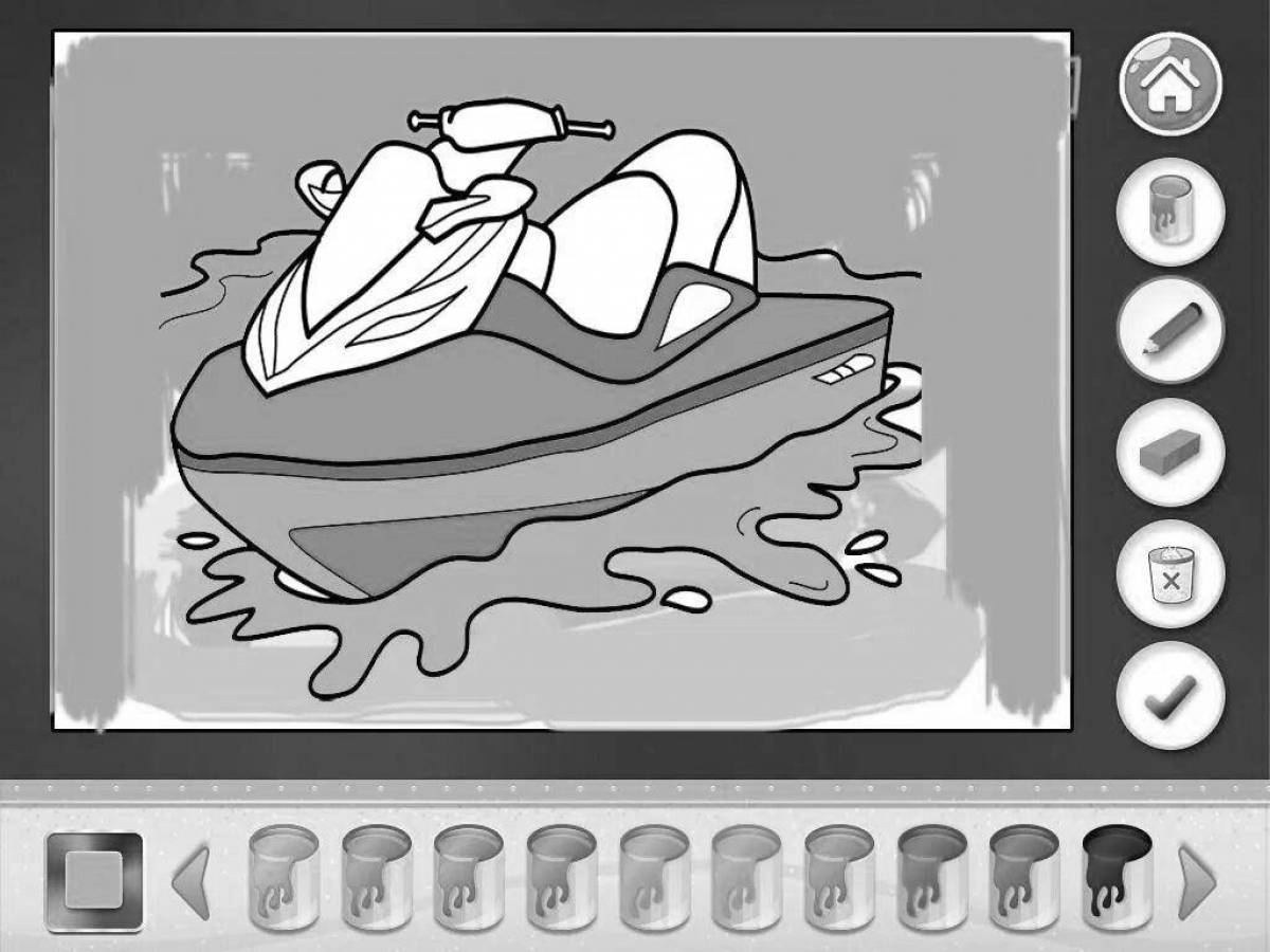 Tempting coloring happy color game for android phone