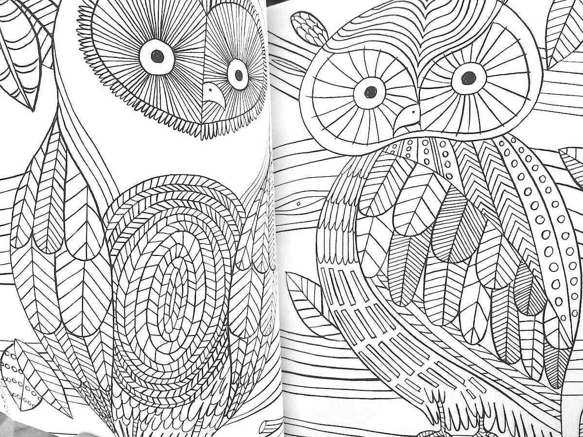 Harmonious coloring color therapy