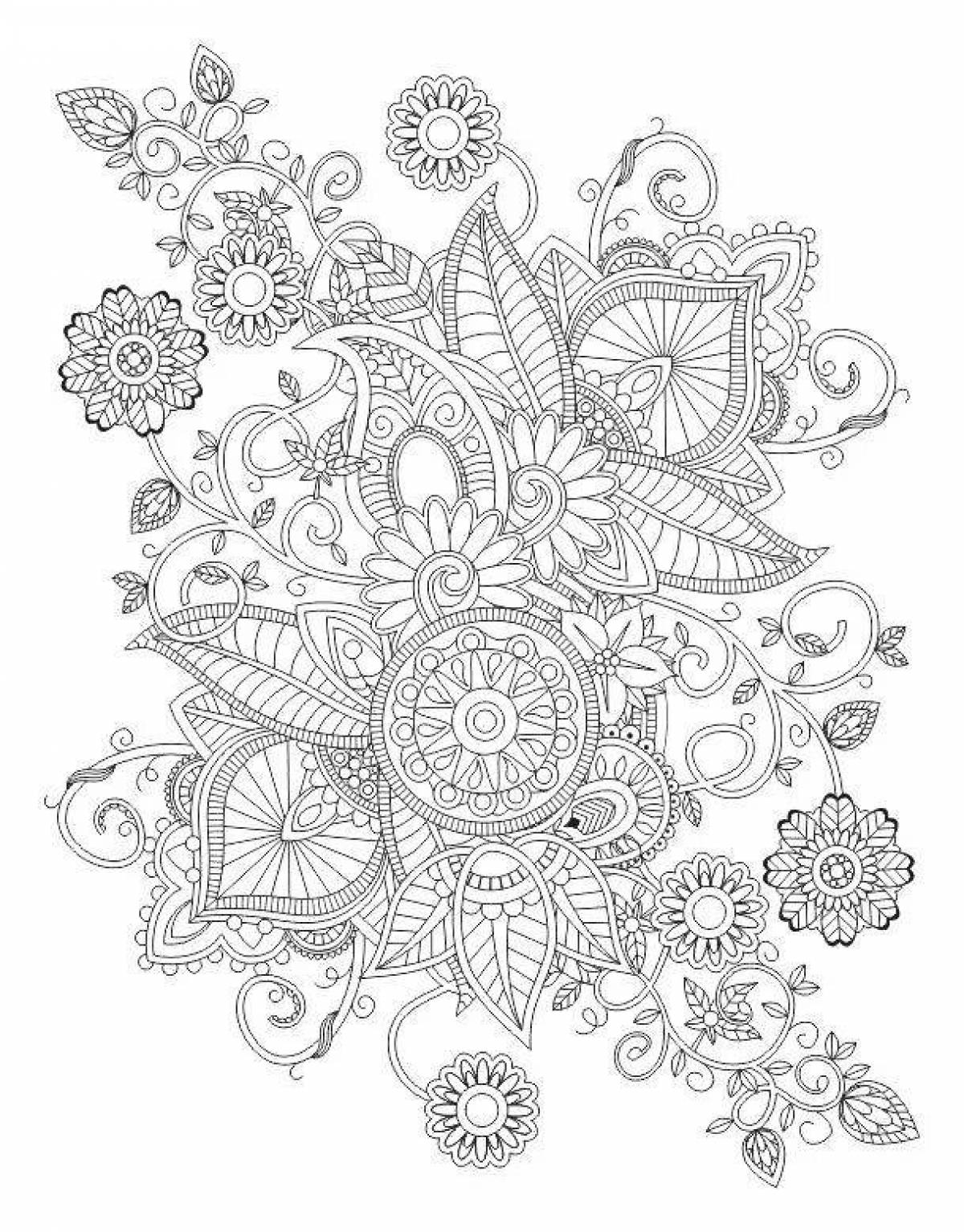 Fun coloring therapy