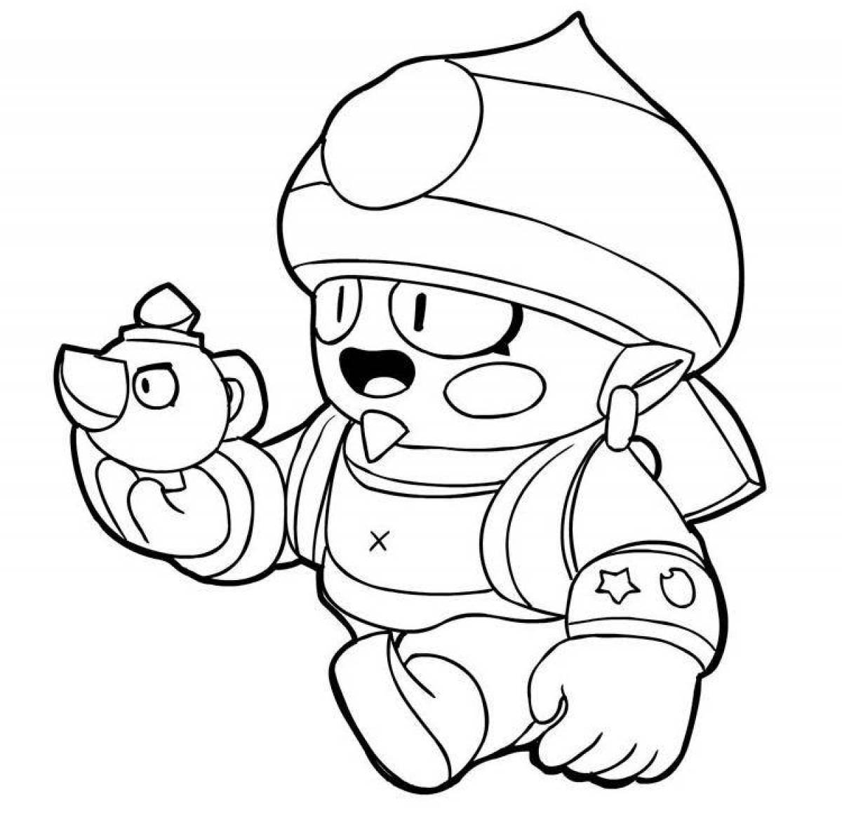 Brawlstars live coloring