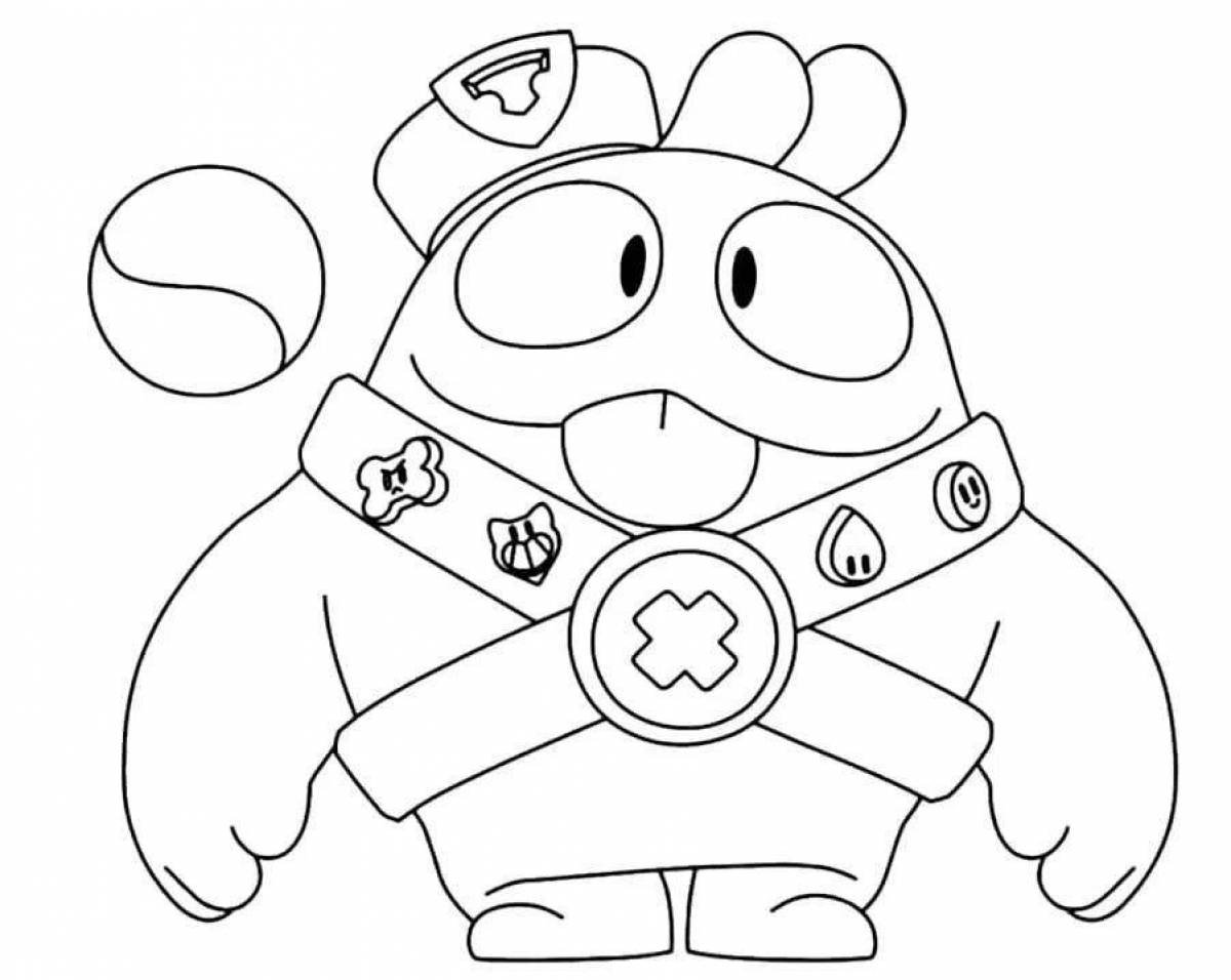 Brawlstars amazing coloring pages