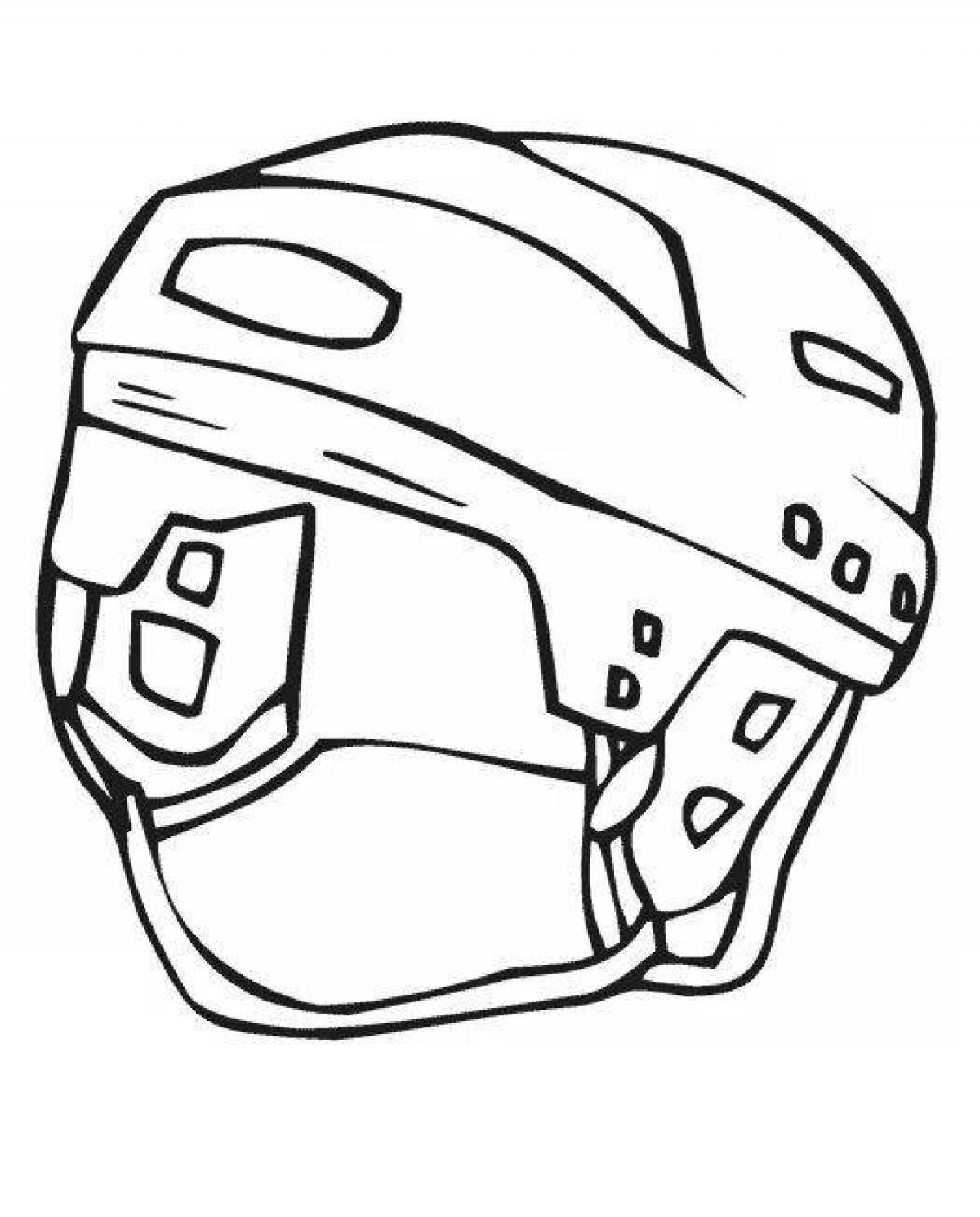 Fun helmet coloring