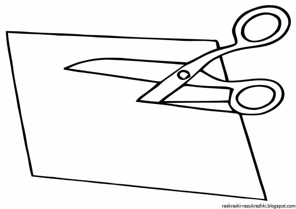 Fun paper coloring pages