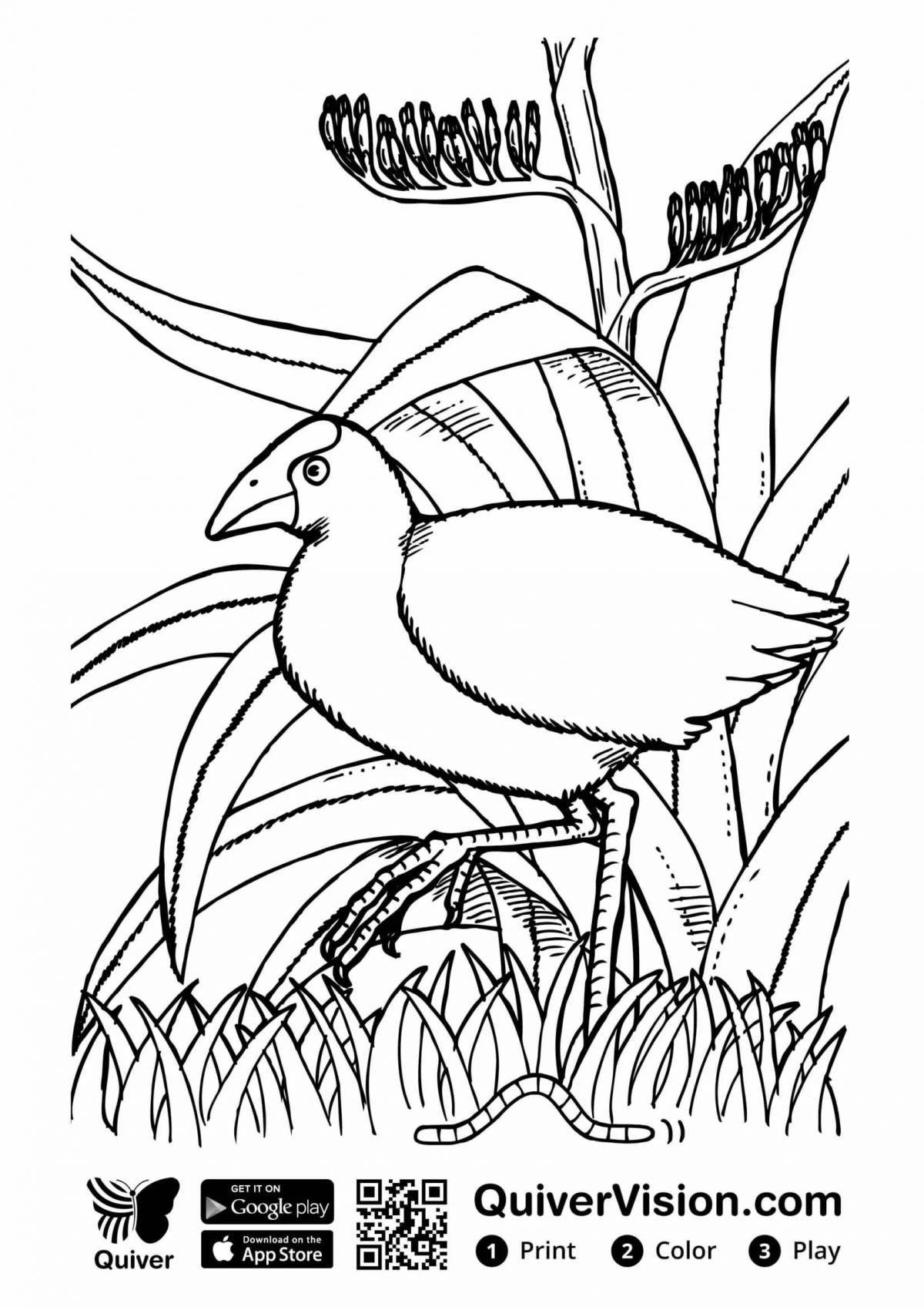 Coloring page exciting quiver