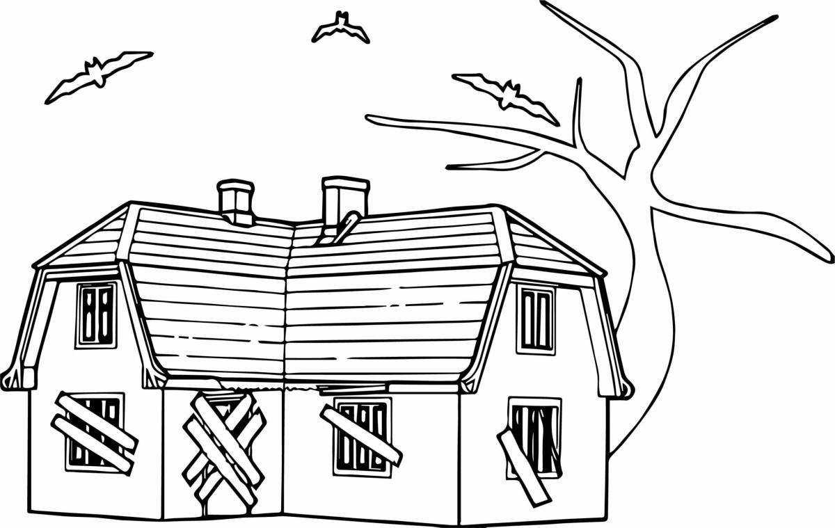 Coloring page gorgeous homebody