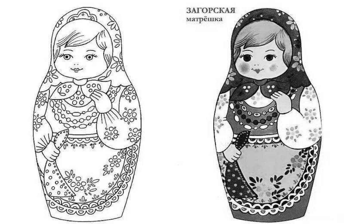 Zagorsk matryoshka #6