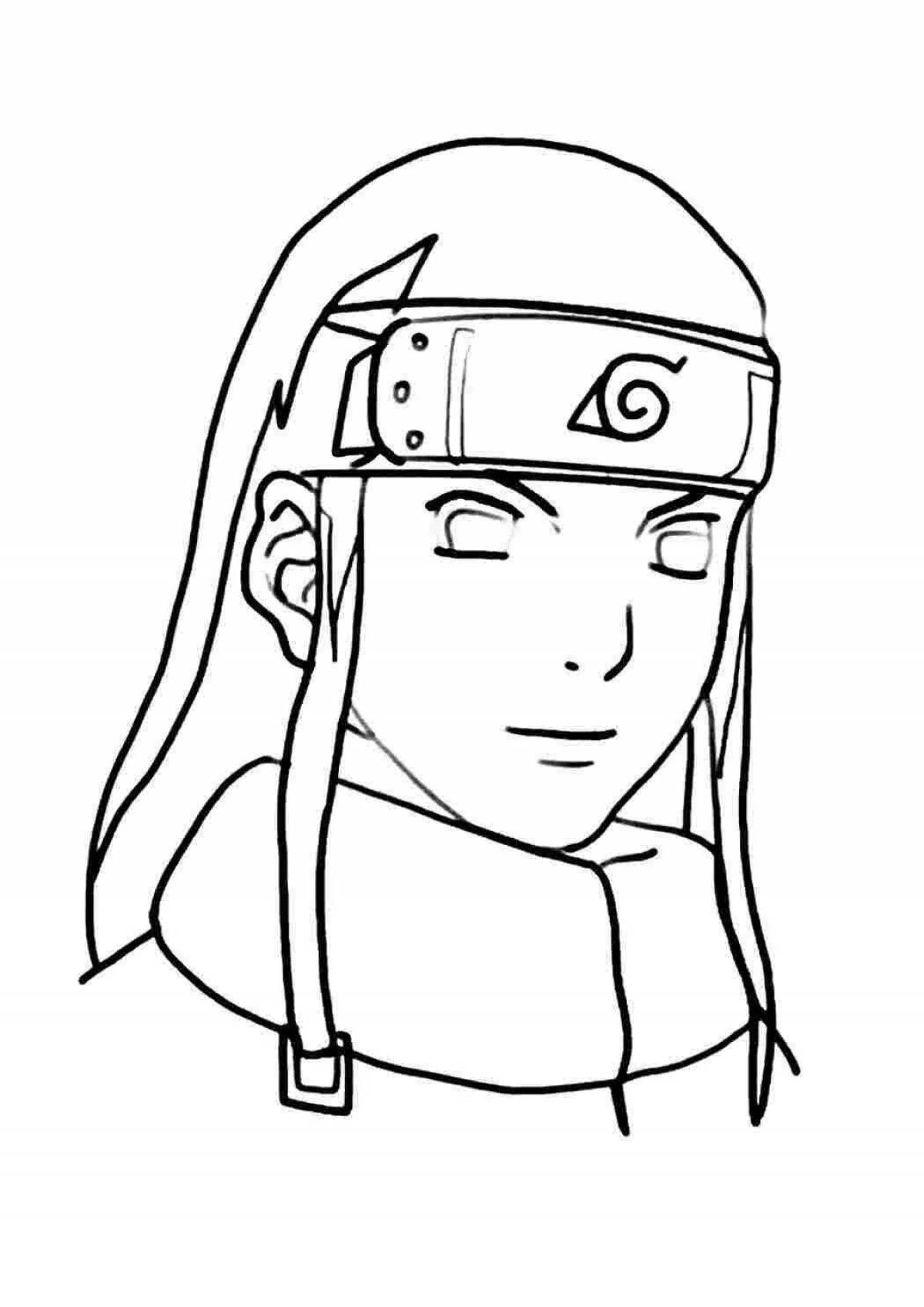 Naruto dynamic character coloring