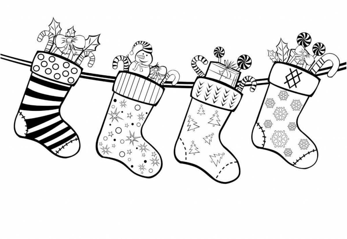 Christmas sock #1