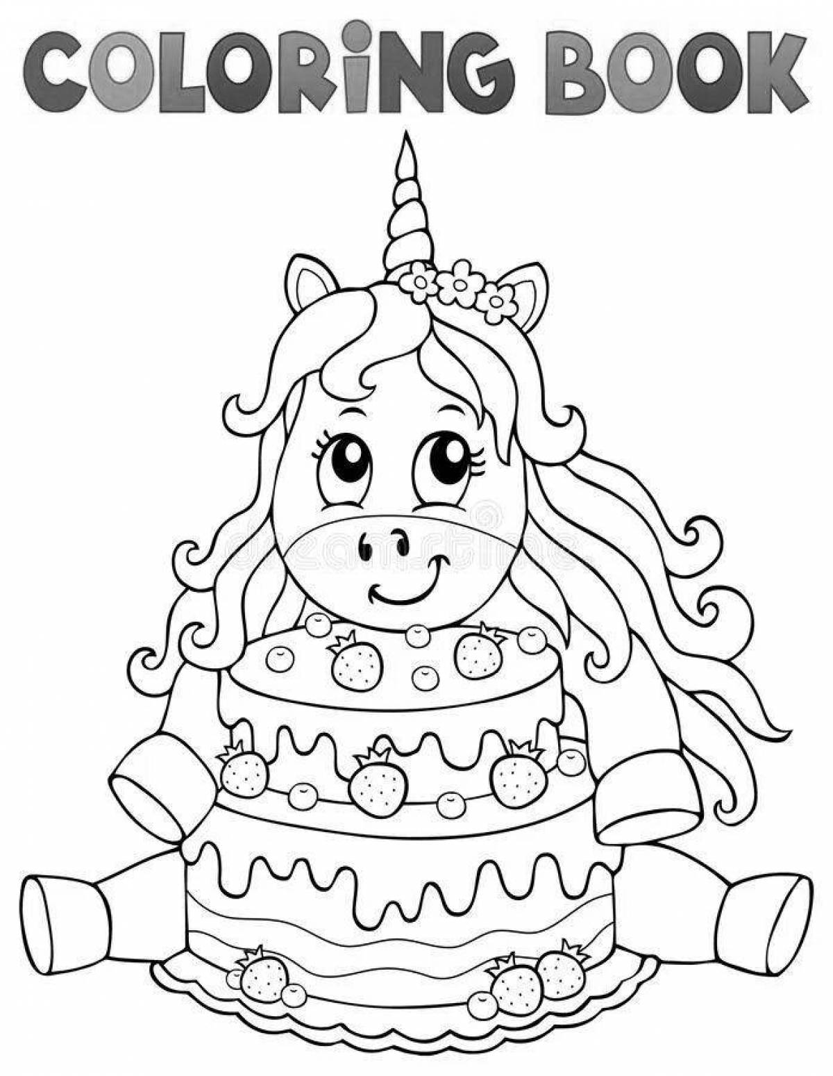 Unicorn cake #3