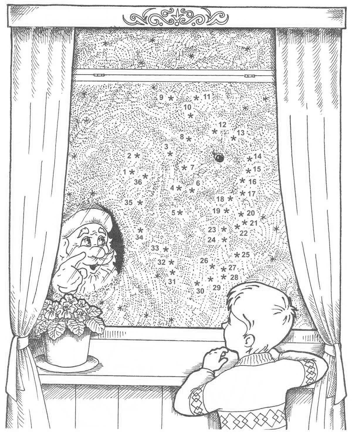 Зимние узоры для детей #3