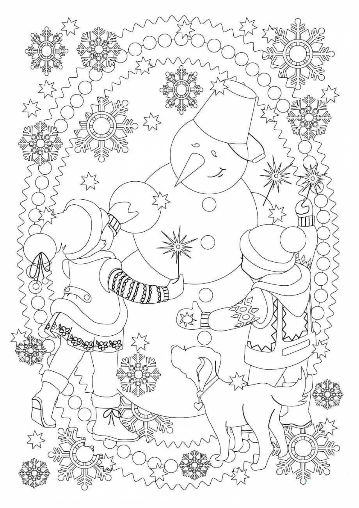 Winter patterns for kids #6