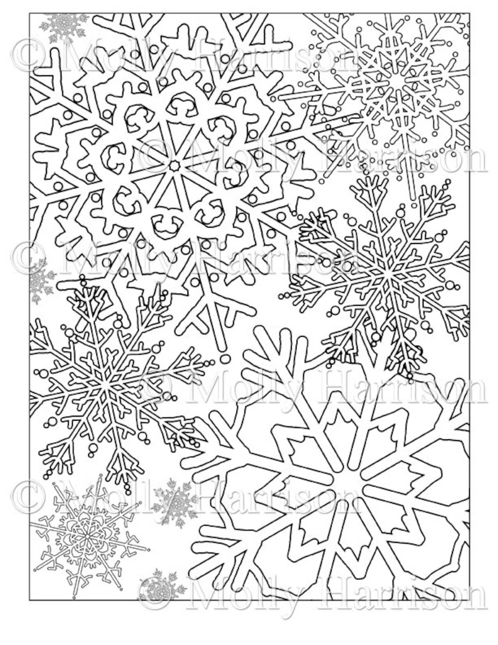 Winter patterns for kids #8