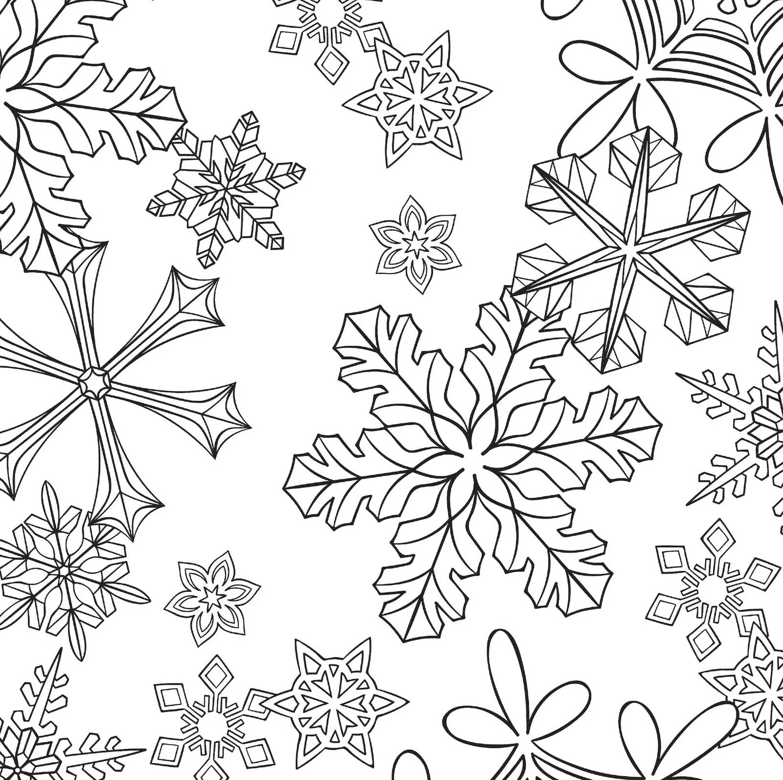 Winter patterns for kids #15