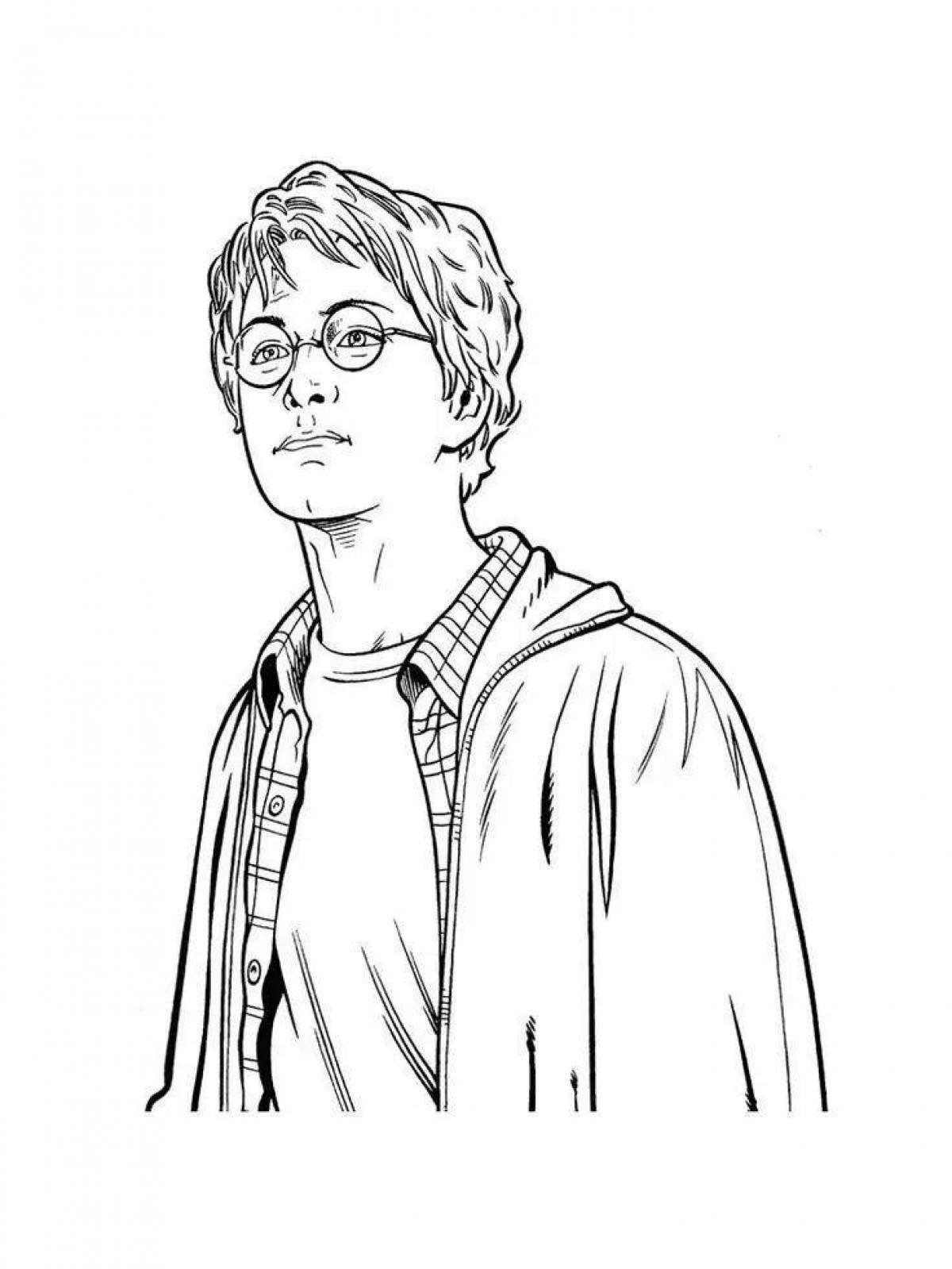 Harry potter creative coloring book
