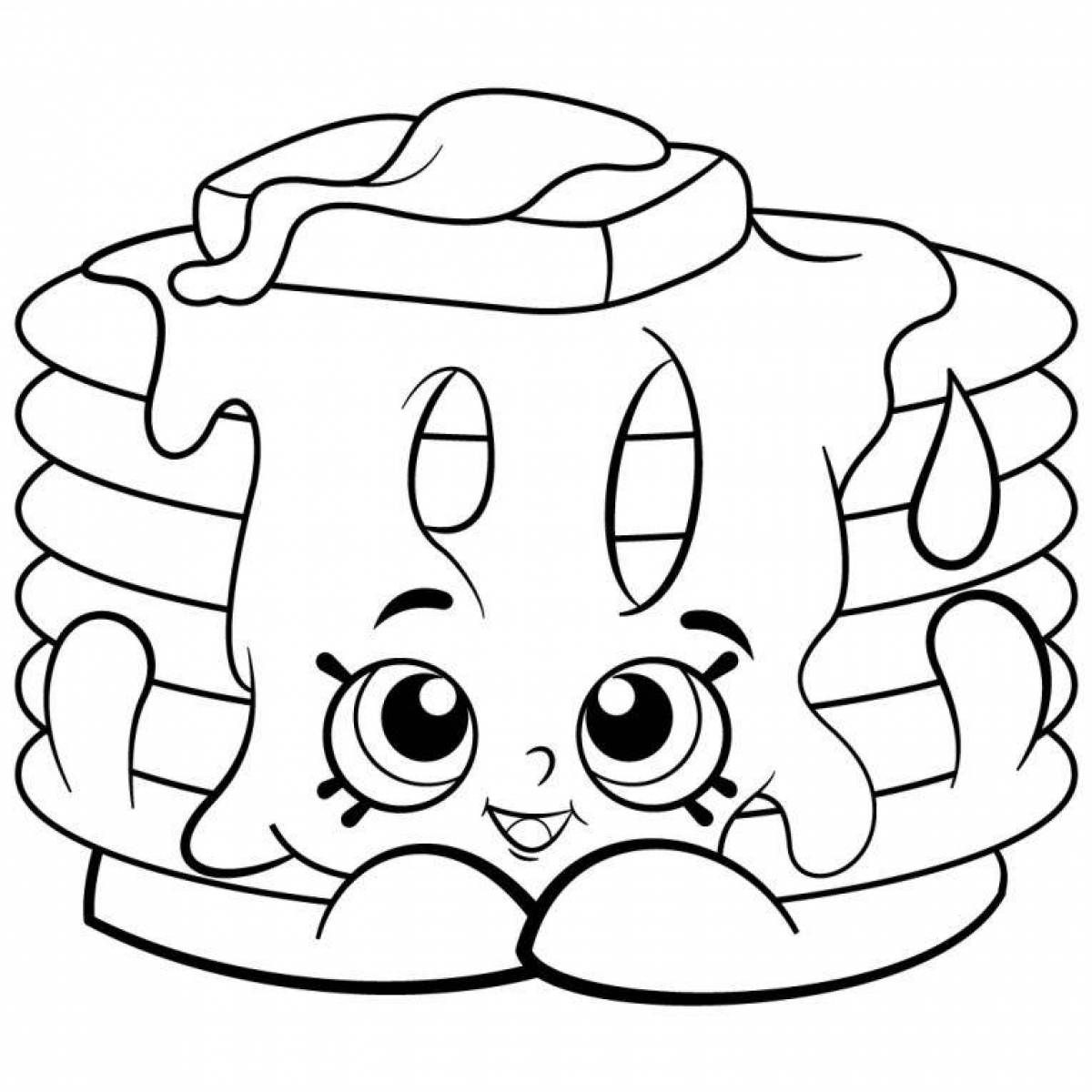 Shopkins coloring pages for girls
