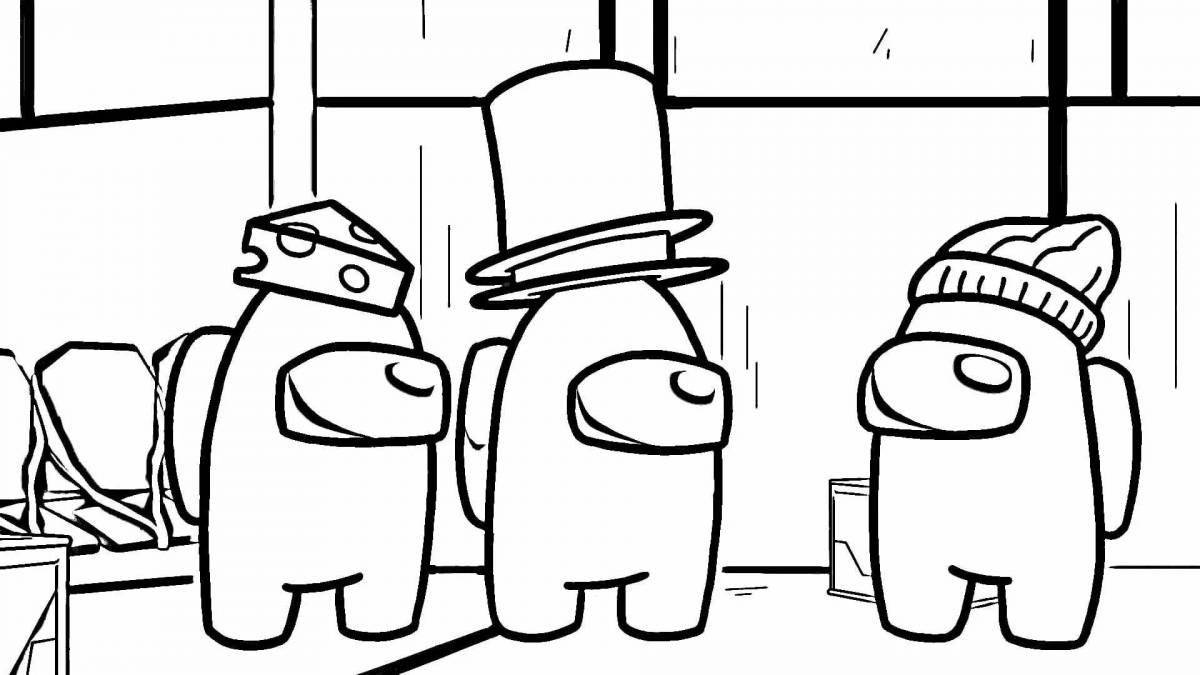 Large coloring book for the very tired