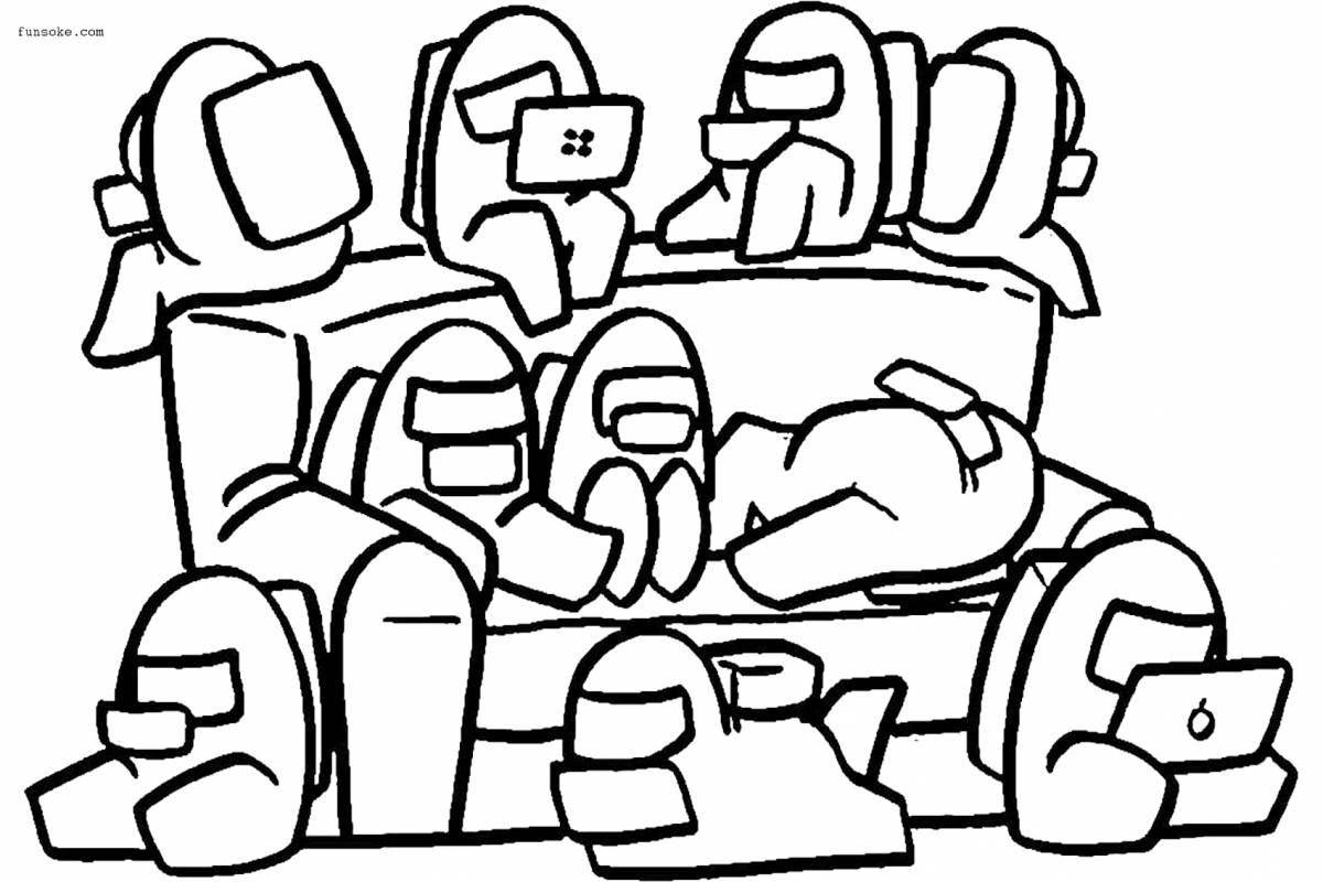 Great coloring book for the very tired