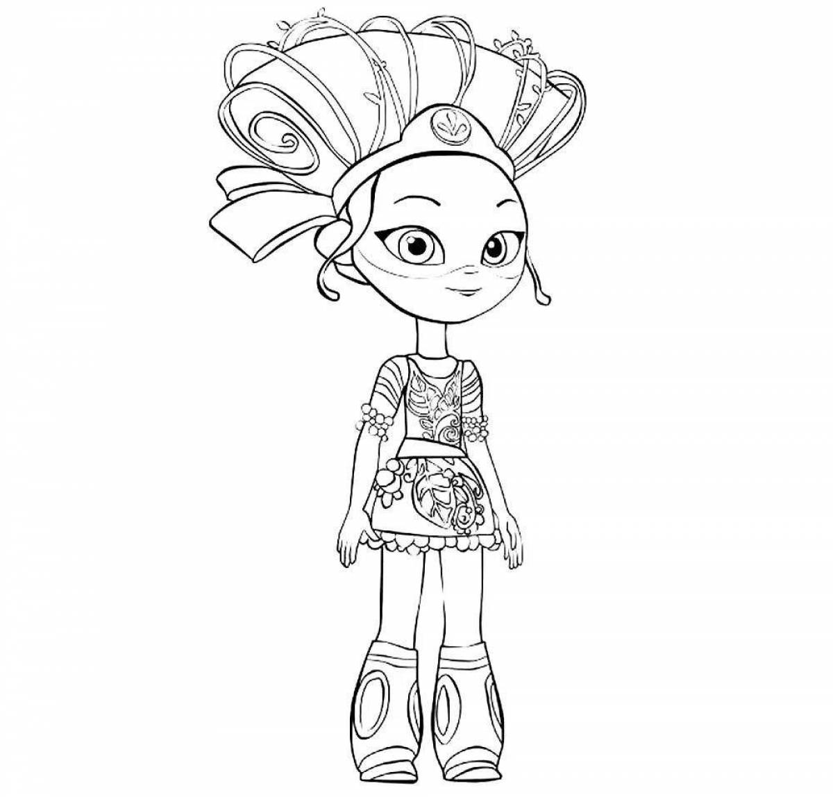 Radiant coloring page enable fairy patrol