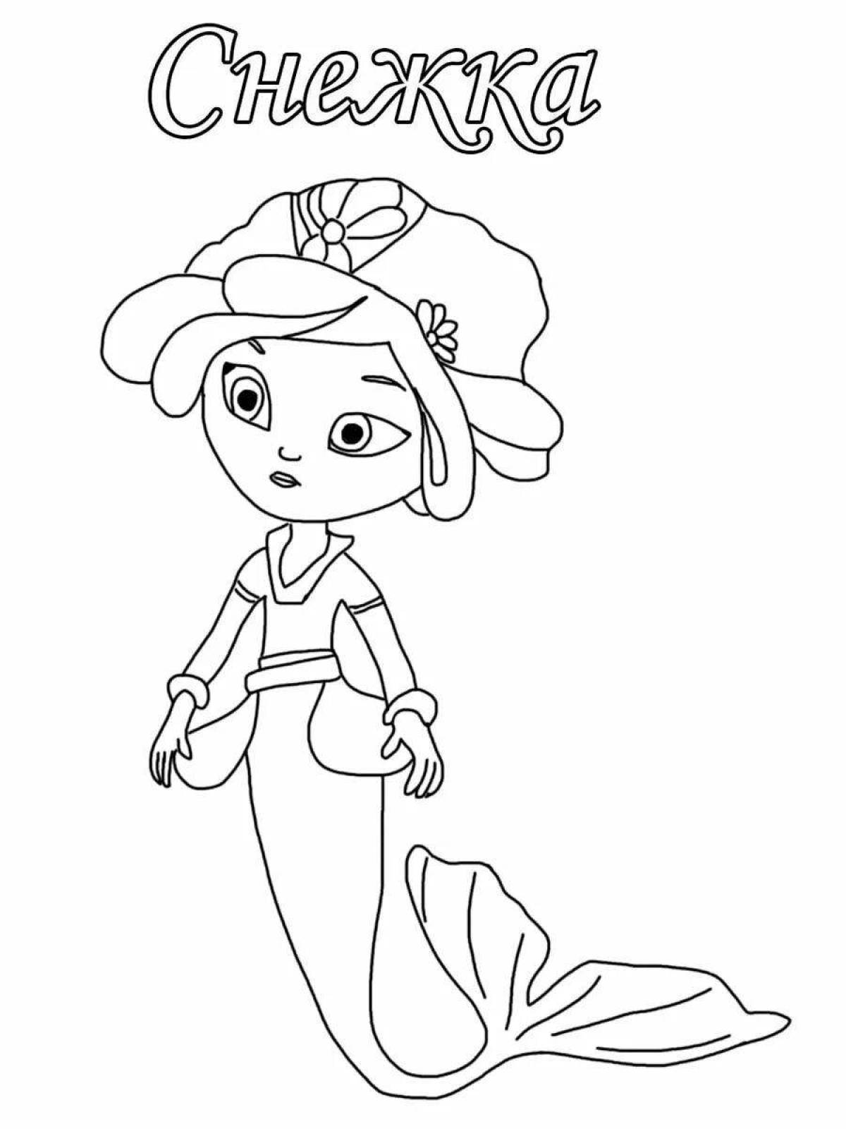 Grand coloring page turn on fairy patrol