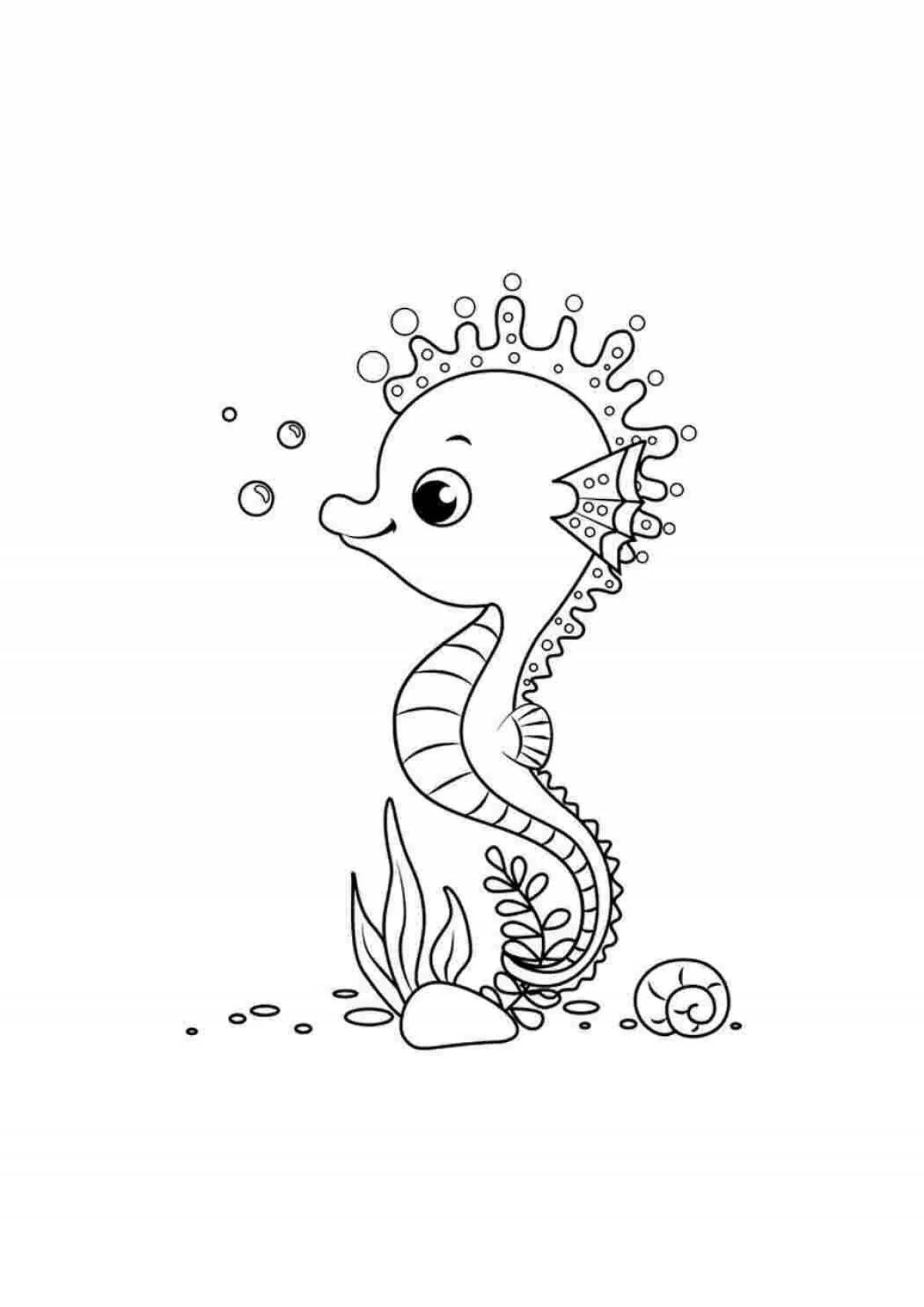 Seahorse for kids #1