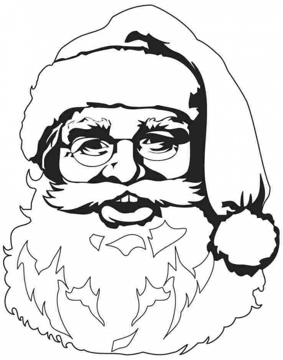 Coloring great santa claus