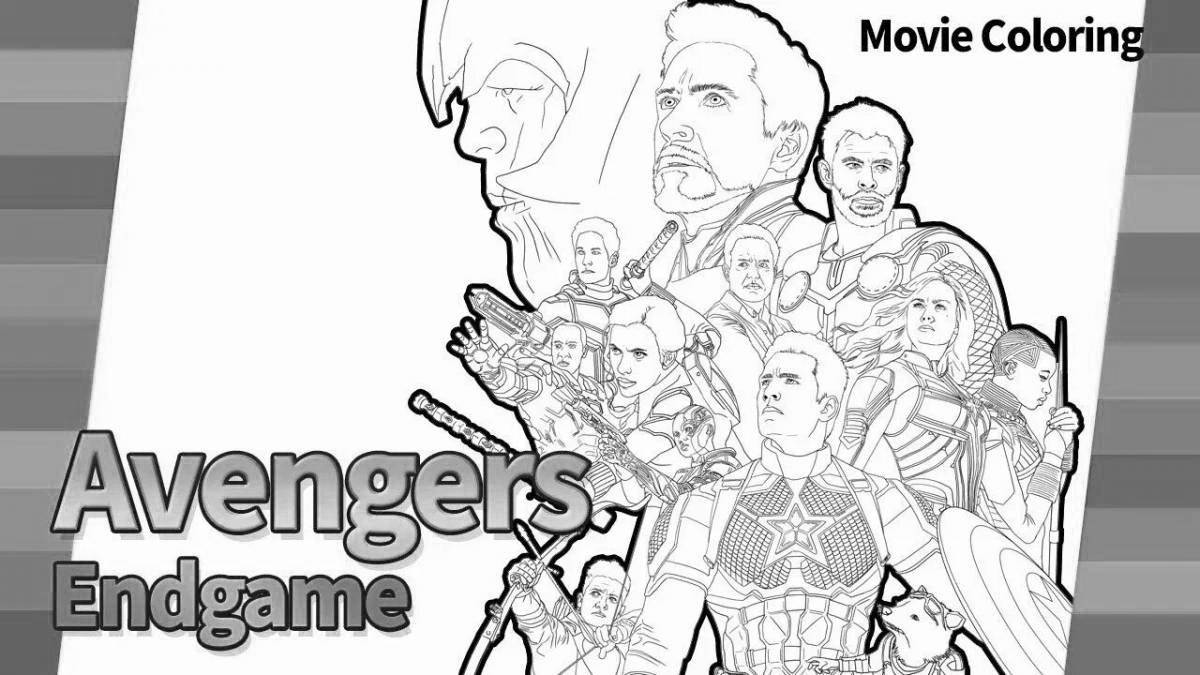 Мстители война бесконечности #9