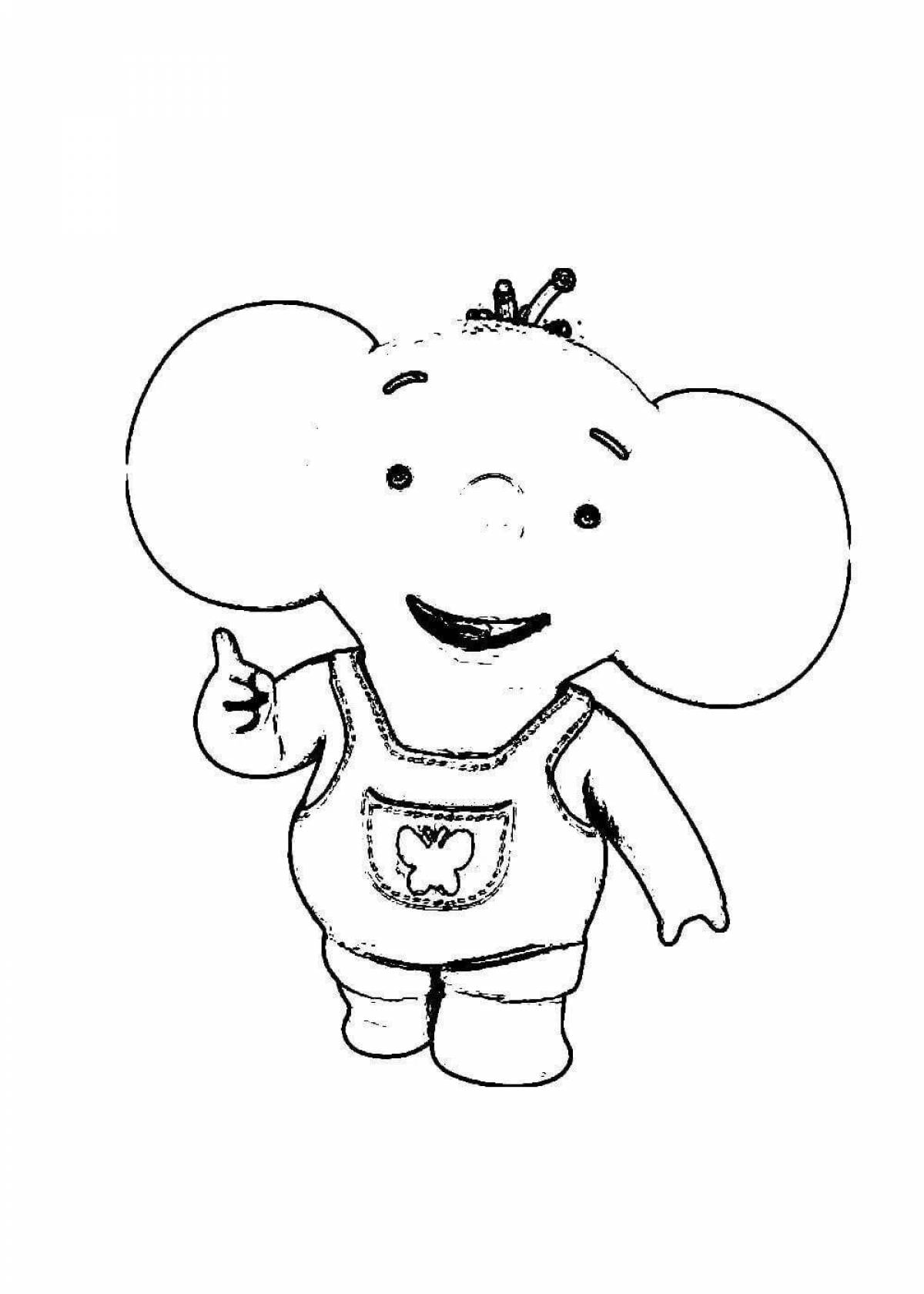 Tim Tom's amazing coloring pages for kids