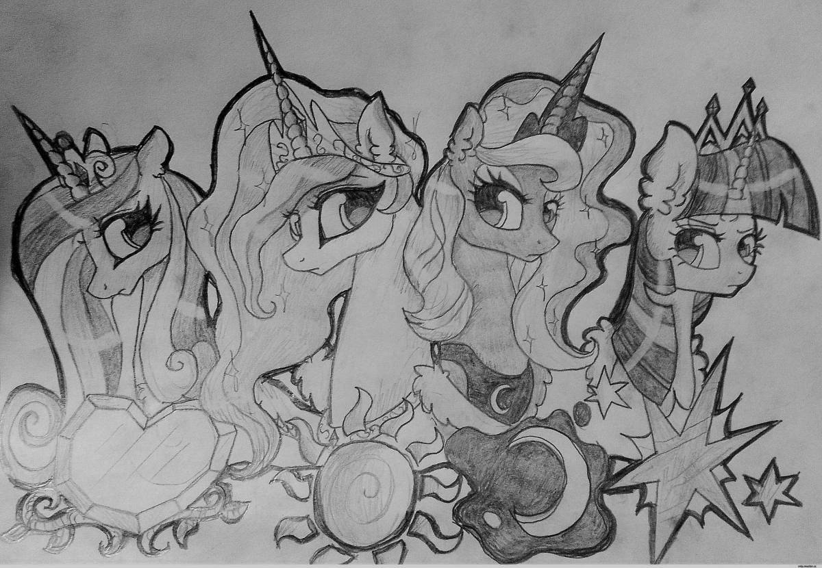 Селестия и луна #1