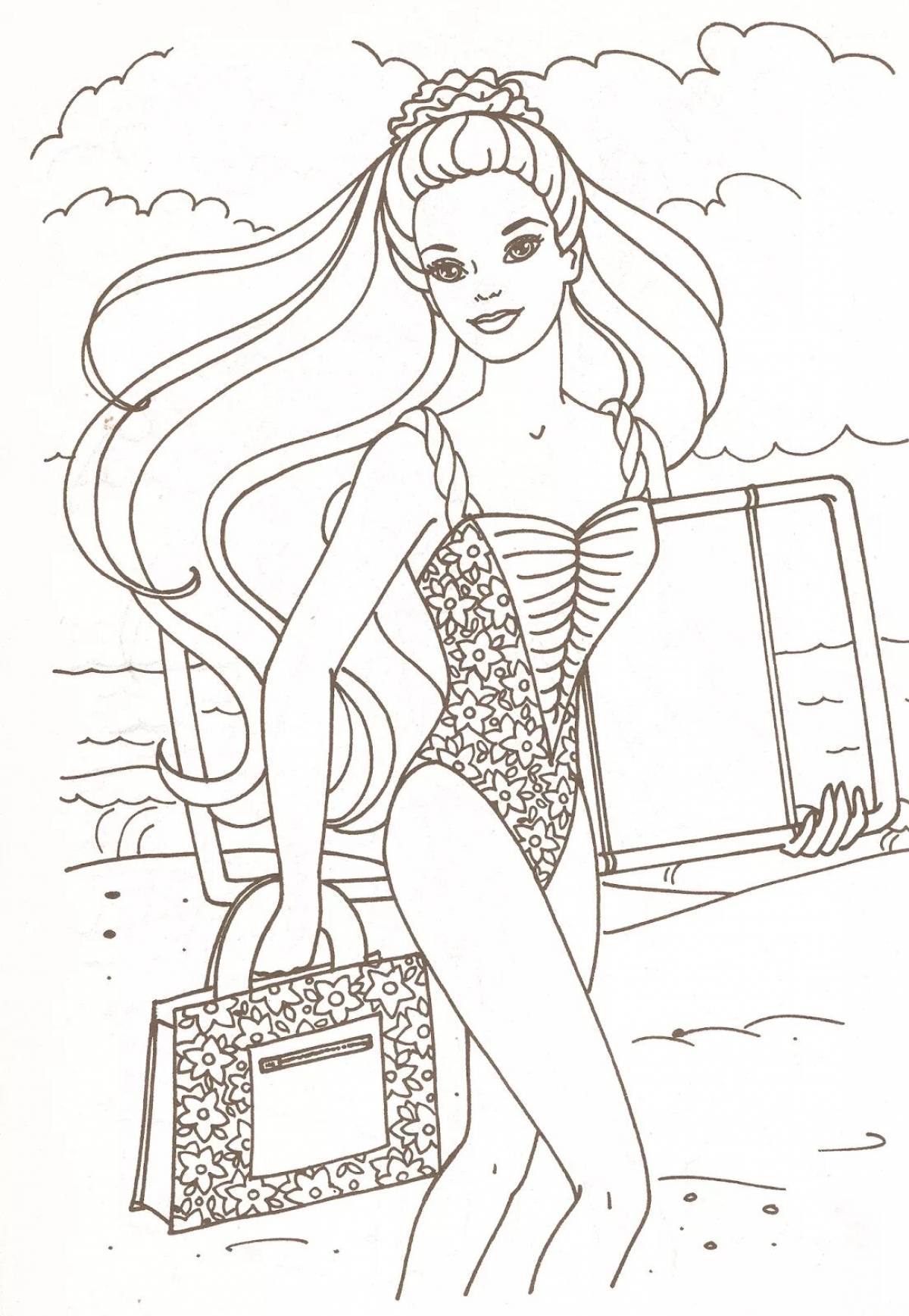 Barbie in swimsuit #5